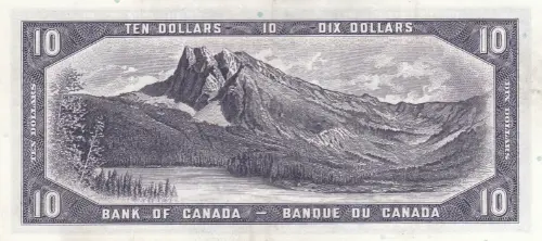 Canadian 20 Dollar Bill Banknote Front Issued 1954 Accepted for Exchange