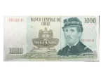 1000 Chilean Peso Banknote (type 1978-2009) First Issued 1978 Front Accepted For Exchange