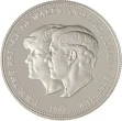 British  Royal Wedding Crown Charles and Diana 1981 Obverse accepted for exchange