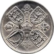 British Crown coin New York Exhibition (1960) Front accepted for exchange