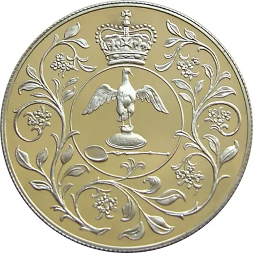 British Crown  Coin Queen Elizabeth II Silver Jubilee (1977) Obverse accepted for exchange