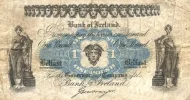 Northern Ireland 1 Pound Bank of Ireland Banknote Front Issued 1940