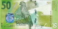 50 Seychelles Rupees Banknote First Issued 2016 Front Accepted For Exchange