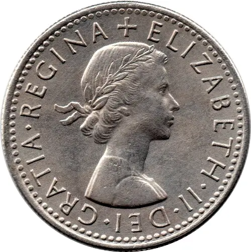British Pre-Decimal Sixpence Front Side Accepted For Exchange
