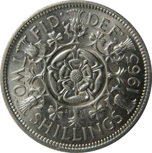 British two Shilling Coin Obverse Issued 1837 Accepted for exchange
