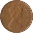 British 2  Pence Coin Obverse 1971 Accepted For Exchange