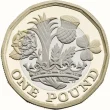 New one pound coin obverse 2017 accepted for exchange