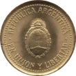 Argentine Peso 10 Centavos Coin Front Issued 1992 Accepted for Exchange