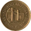 Argentine Peso 50 Centavos Coin Front Issued 1992 Accepted for Exchange