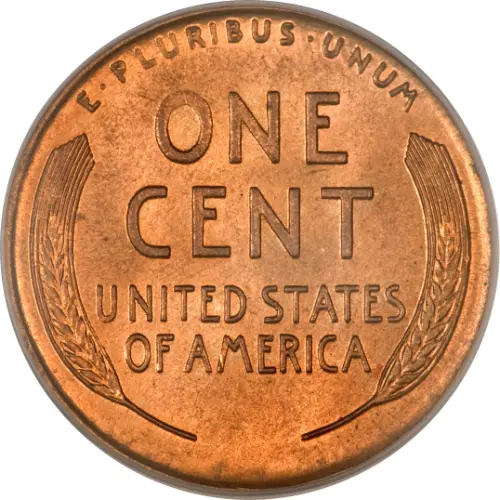 1 Cent American Dollar Wheat Penny Coin Issued 1909 Front Accepted For Exchange
