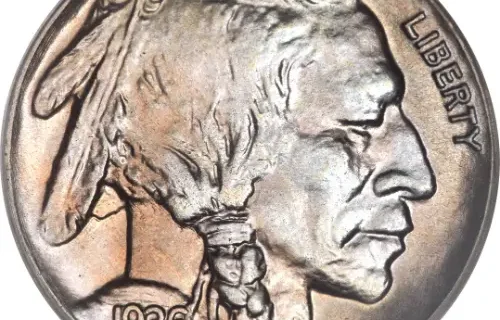 5 Cent American Dollar US Buffalo Nickel Coin Issued 1913 Front Accepted For Exchange