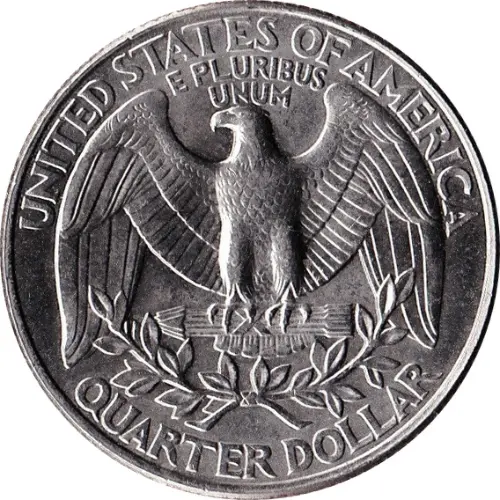 25 Cents (quarter) American Dollar Coin Issued 1965 Front Accepted For Exchange