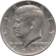 50 Cent American Dollar Coin (John F. Kennedy) Issued 1971 Front Accepted For Exchange