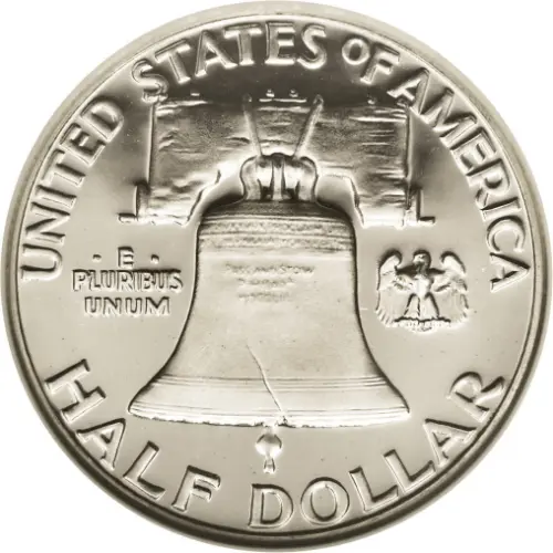 50 Cent American Dollar Benjamin Franklin Coin Issued 1948 Front Accepted For Exchange