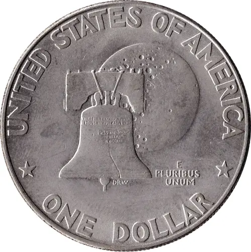 1 Dollar Eisenhower Coin Issued 1975 Front Accepted For Exchange