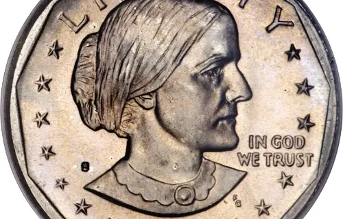1 Dollar Coin (Susan B. Anthony) Front Issued 1971 Accepted For Exchange