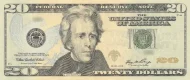 United States of America 20 Dollar Banknote Front Issued 2004 Accepted For Exchange