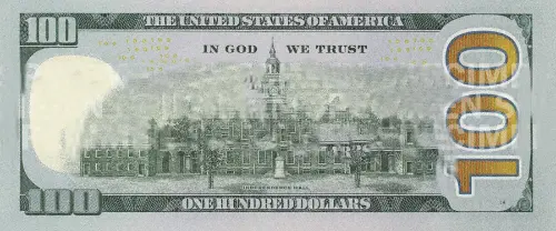 United States of America 100 Dollar Banknote Front Issued 2013 Accepted For Exchange