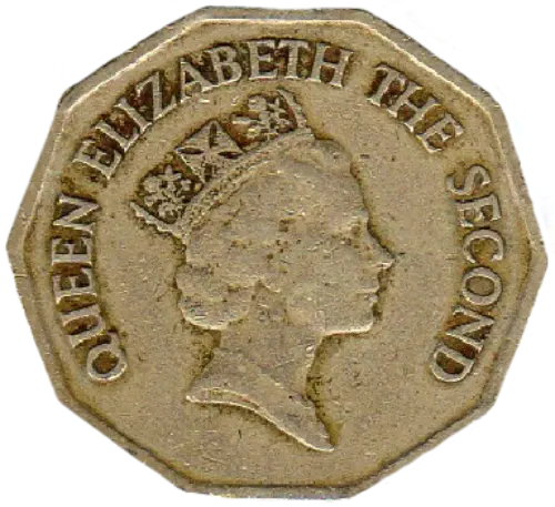 1 Belize Dollar Front Issued 1990 Accepted For Exchange