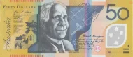 Australian 50 Dollar Banknote (David Unaipon) Front Issued 2003