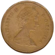 1 Canadian Dollar (Loonie) Coin Front Issued 1987 Accepted For Exchange