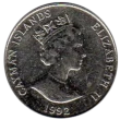 5 Cent Cayman Island Dollar Coin Front Issued 1972 Accepted For Exchange