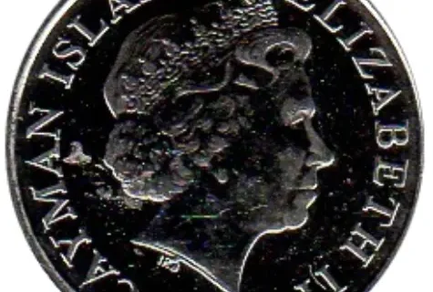 10 Cent Cayman Island Dollar Coin Front Issued 1972 Accepted For Exchange