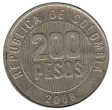 200 Colombian Peso Coin Front Issued 1994 Accepted For Exchange