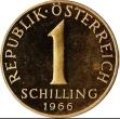 1 Austrian Schilling Coin Front 1959 accepted for exchange