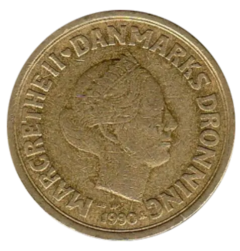 20 Danish Kroner Coin First Issued 2003 Front Accepted For Exchange