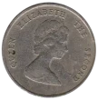 25 Cents Eastern Caribbean Coin Front First Issued 2002