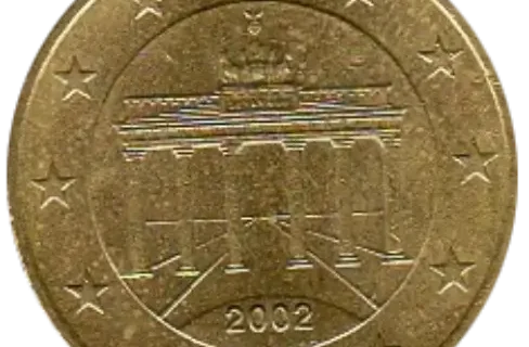 10 Euro Cent Coin First Issued 2002 Front Accepted For Exchange