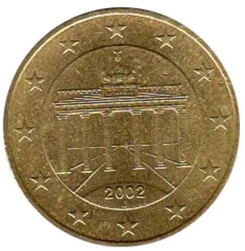 10 Euro Cent Coin First Issued 2002 Front Accepted For Exchange