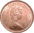 1 Falkland Penny Coin First Issued 1974 Front Accepted For Exchange