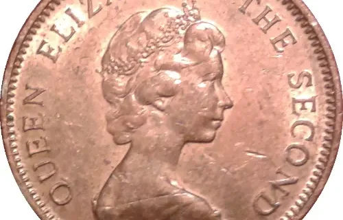 1 Falkland Penny Coin First Issued 1974 Front Accepted For Exchange