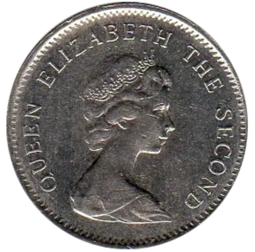 5 Falkland Penny Coin First Issued 1974 Front Accepted For Exchange