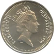 5 Pence Gibraltar Coin First Issued 1990 Obverse Accepted For Exchange