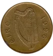 20 Irish Pence Coin First Issued 1986 Front Accepted For Exchange