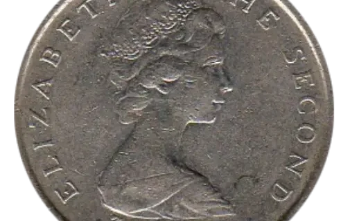 5 Pence Isle of Man Coin First Issued 1971 Front Accepted For Exchange