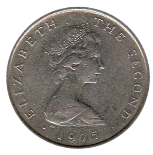 5 Pence Isle of Man Coin First Issued 1971 Front Accepted For Exchange