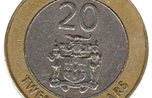 20 Jamaican Dollars First Issued 2000 Front Accepted For Exchange