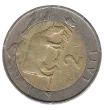 2 Latvian Lati Coin First Issued 1992 Obverse Side Accepted For Exchange