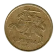 Lithuania 10 Centu Coin First Issued 1997 Front Accepted For Exchange