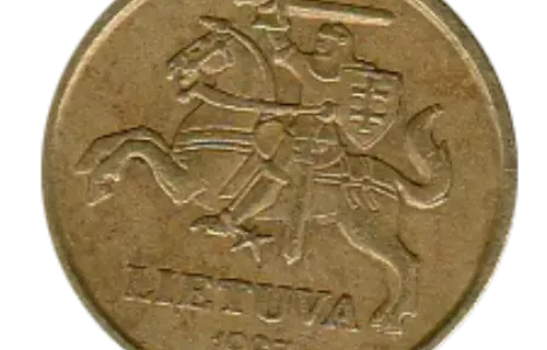 Lithuania 10 Centu Coin First Issued 1997 Front Accepted For Exchange