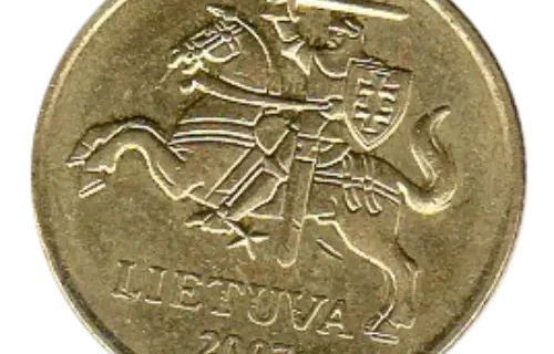Lithuania 20 Centu Coin First Issued 1998 Front Accepted For Exchange