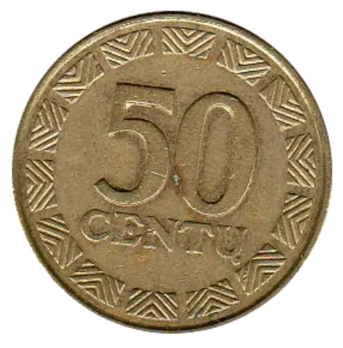 Lithuania 50 Centu Coin First Issued 1998 Front Accepted For Exchange