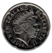 20 Cent New Zealand Dollar coin Obverse First Issued 2006 Accepted For Exchange