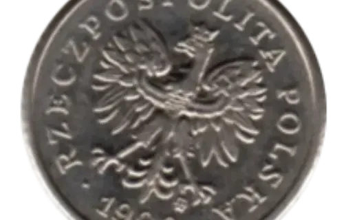 10 Groschen Polish Coin First Issued 1990 Obverse Accepted For Exchange