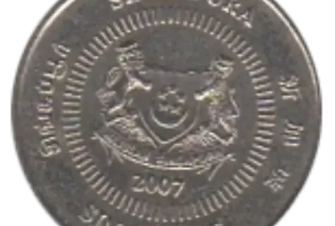 10 Cents Singapore Coin First Issued 1985 Obverse Accepted For Exchange