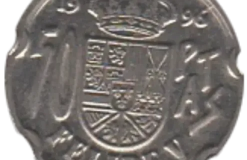 50 Spanish Pesetas First Issued 1990 Obverse Accepted For Exchange
